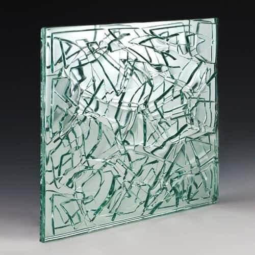 Architectural Crackle Glass