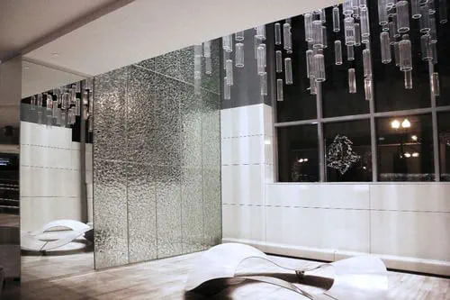 Architectural Crackle Glass