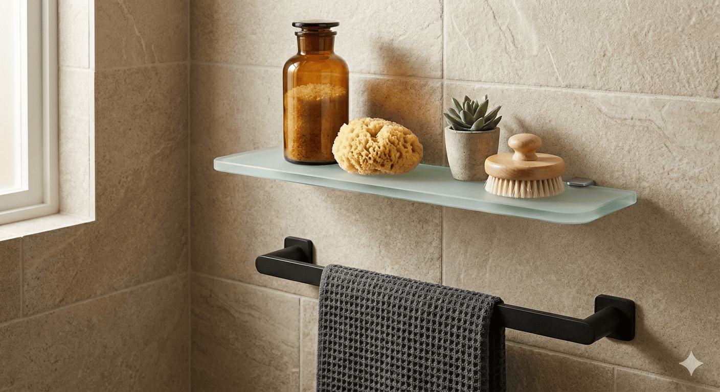 Bathroom Glass Shelf Supplier in Stamford