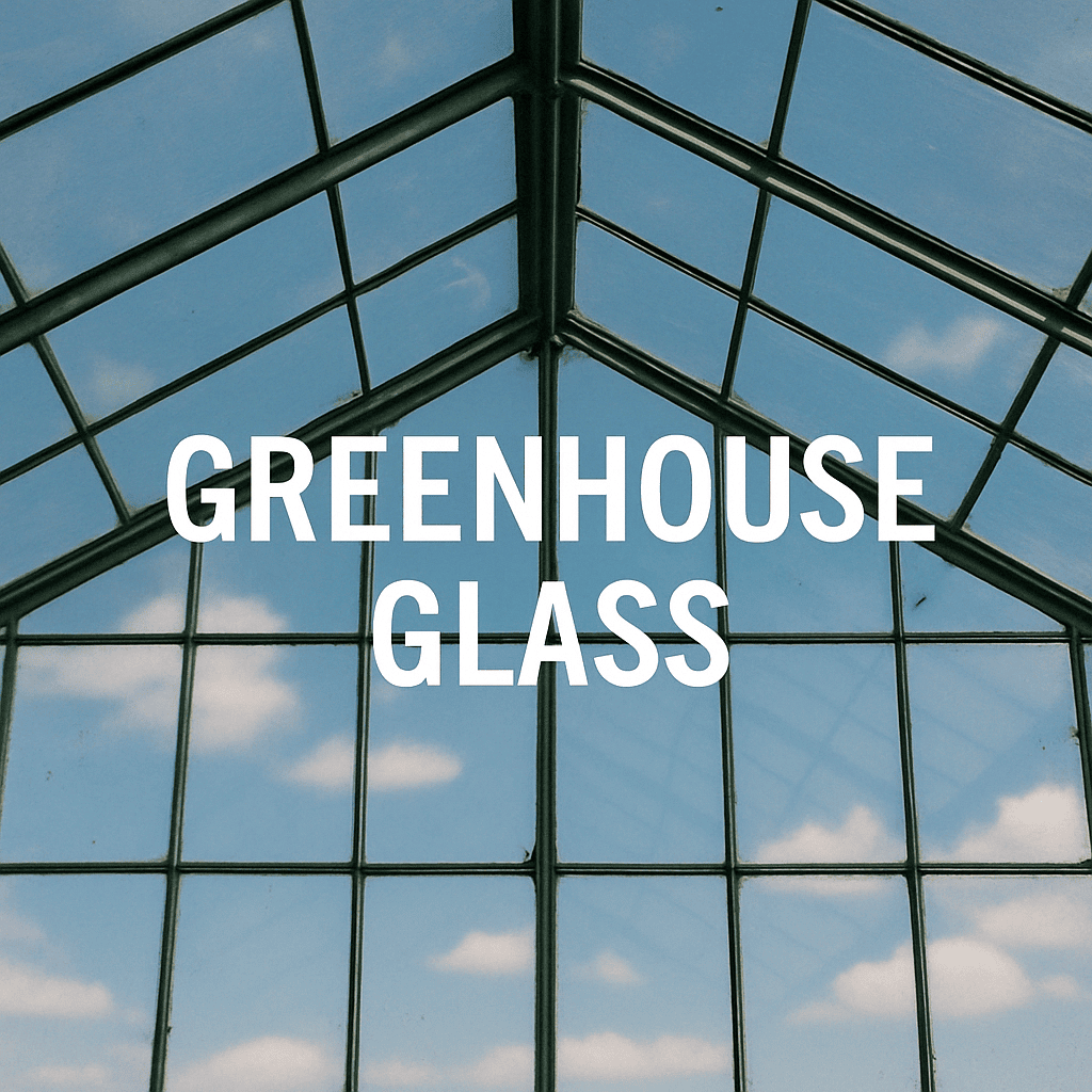 Greenhouse Glass Supplier in Stowmarket