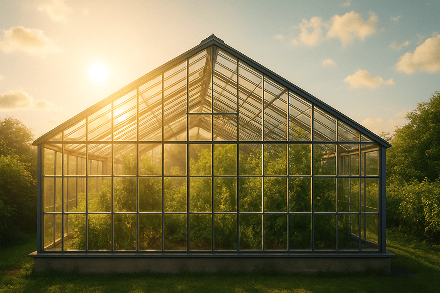 Greenhouse Glass Supplier in Halesworth