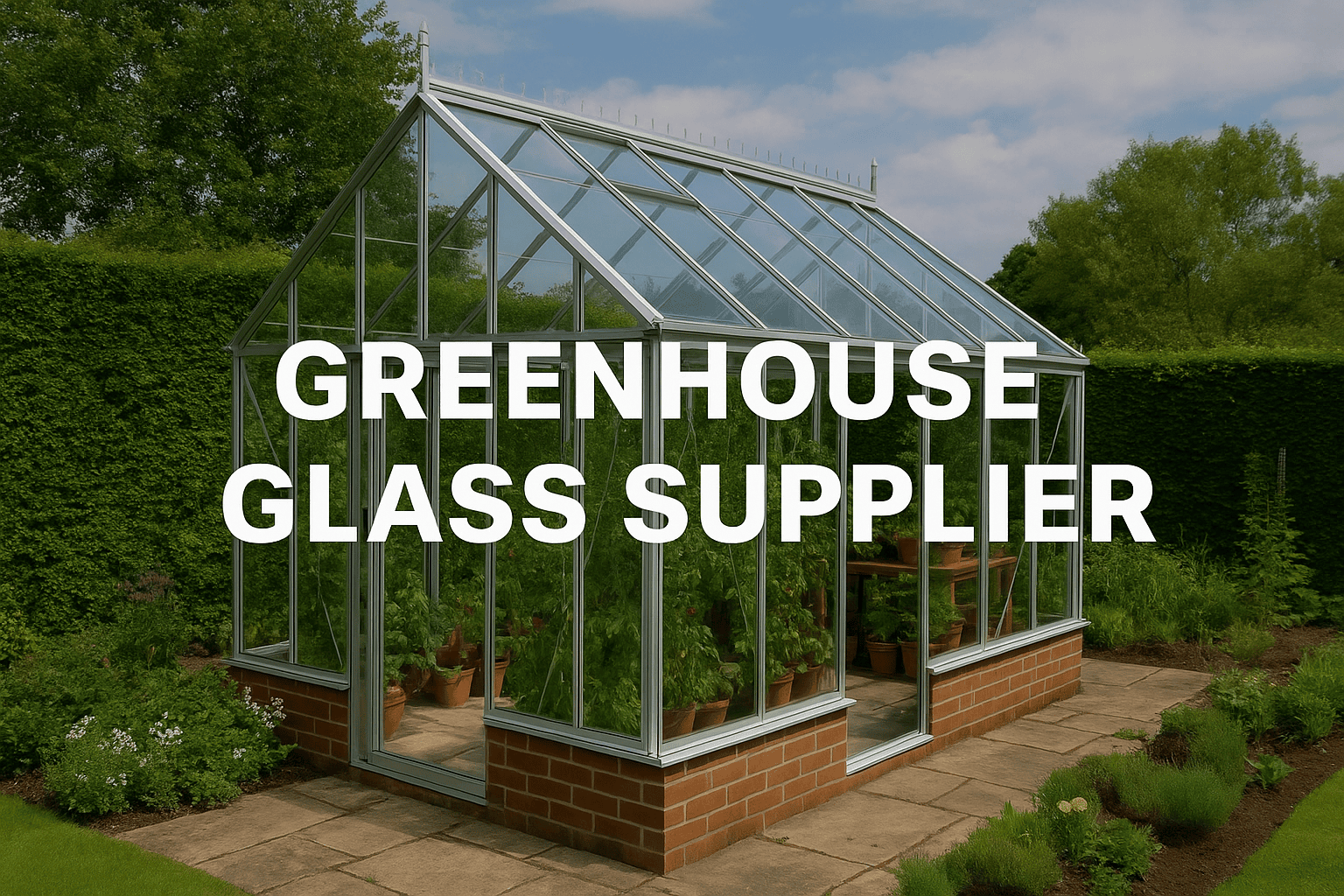 Greenhouse Glass Supplier in Thetford