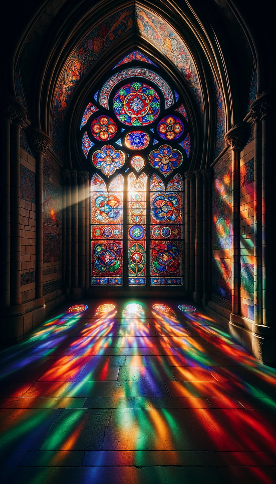Coloured Glass Windows
