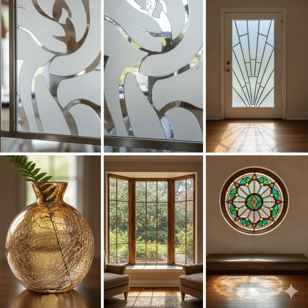 Crackle Glass Supplier in March, Cambridgeshire, UK