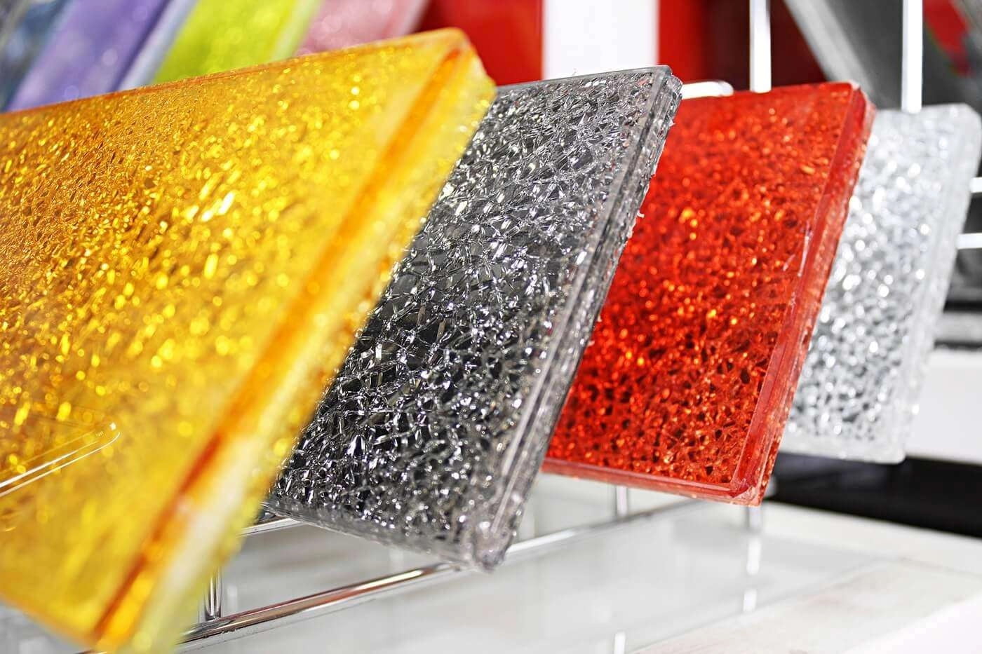 Custom Crackle Glass
