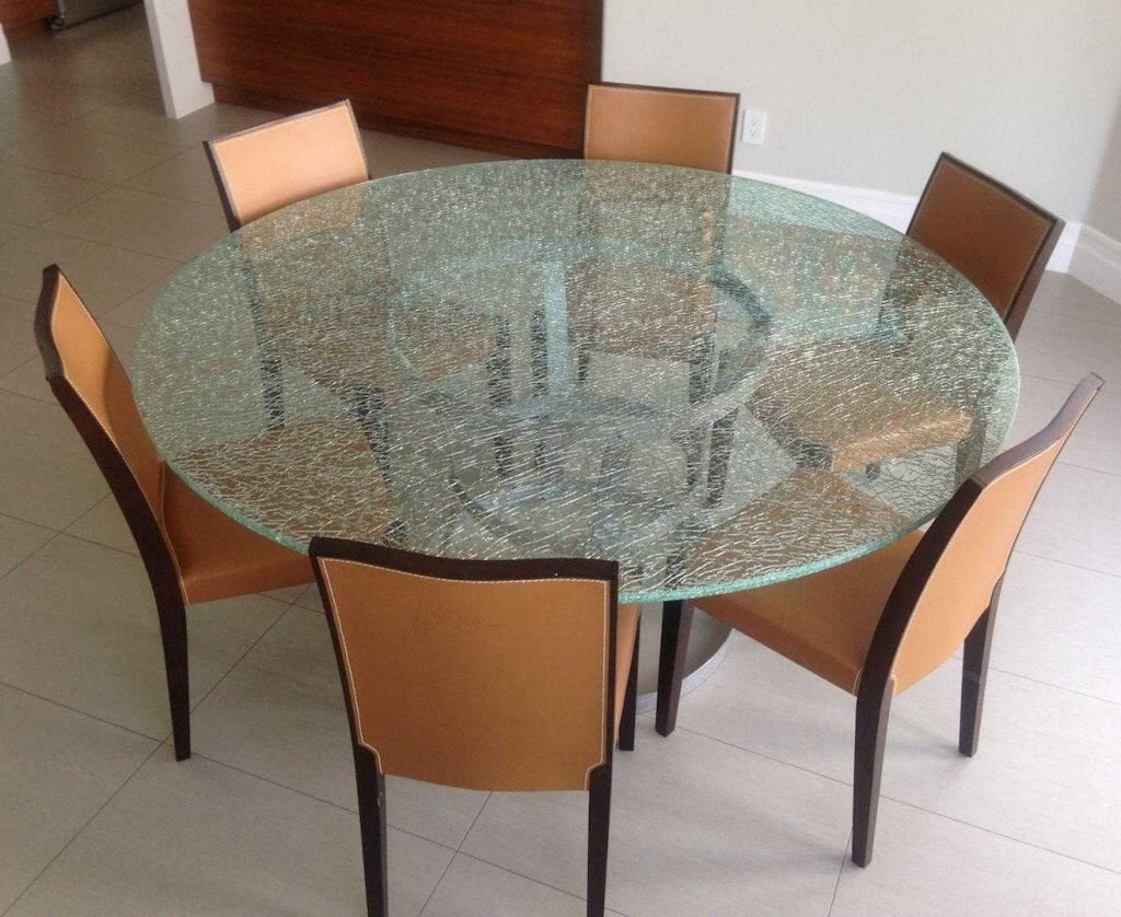 Custom Crackle Glass
