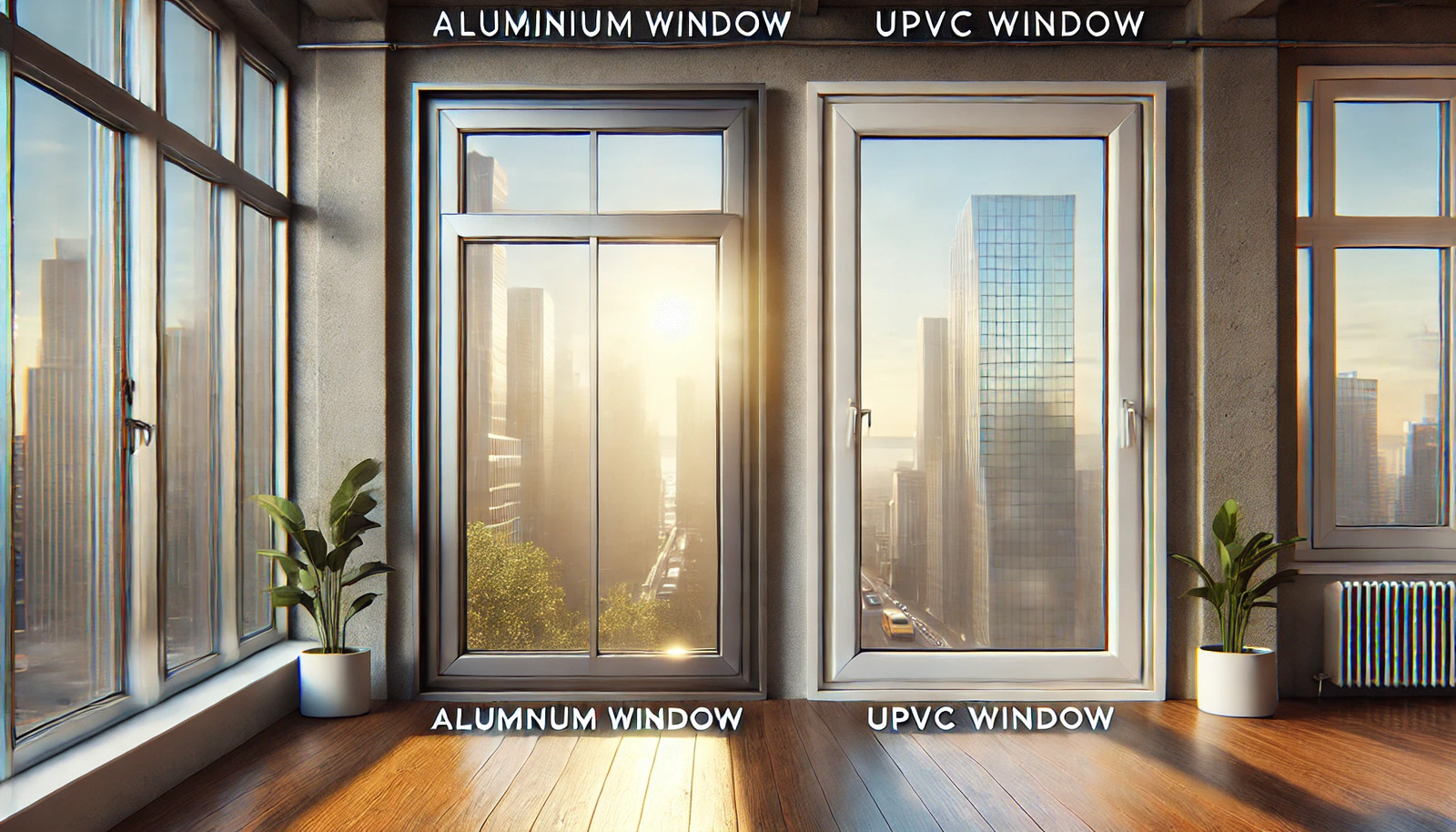 aluminium vs. uPVC windows