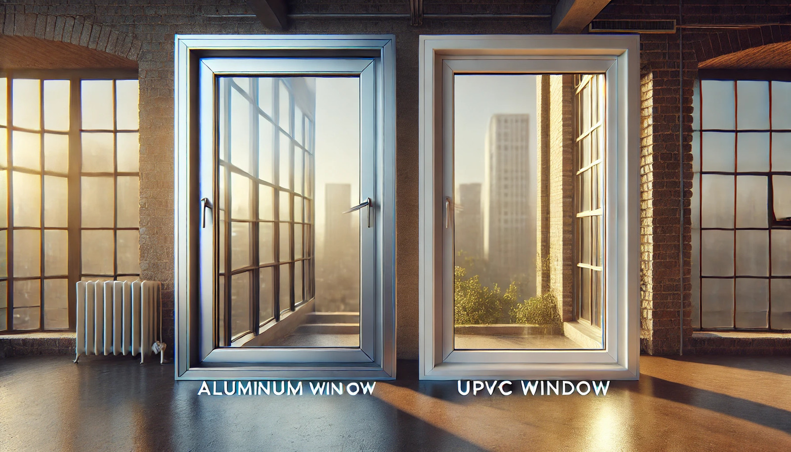 aluminium vs. uPVC windows