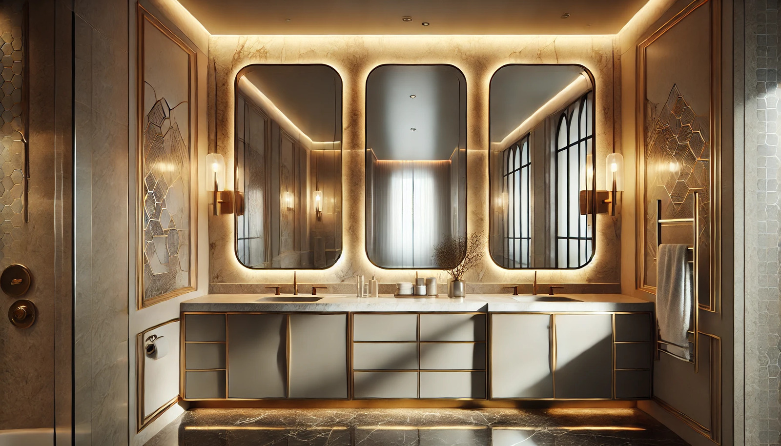 custom bathroom mirrors in your design