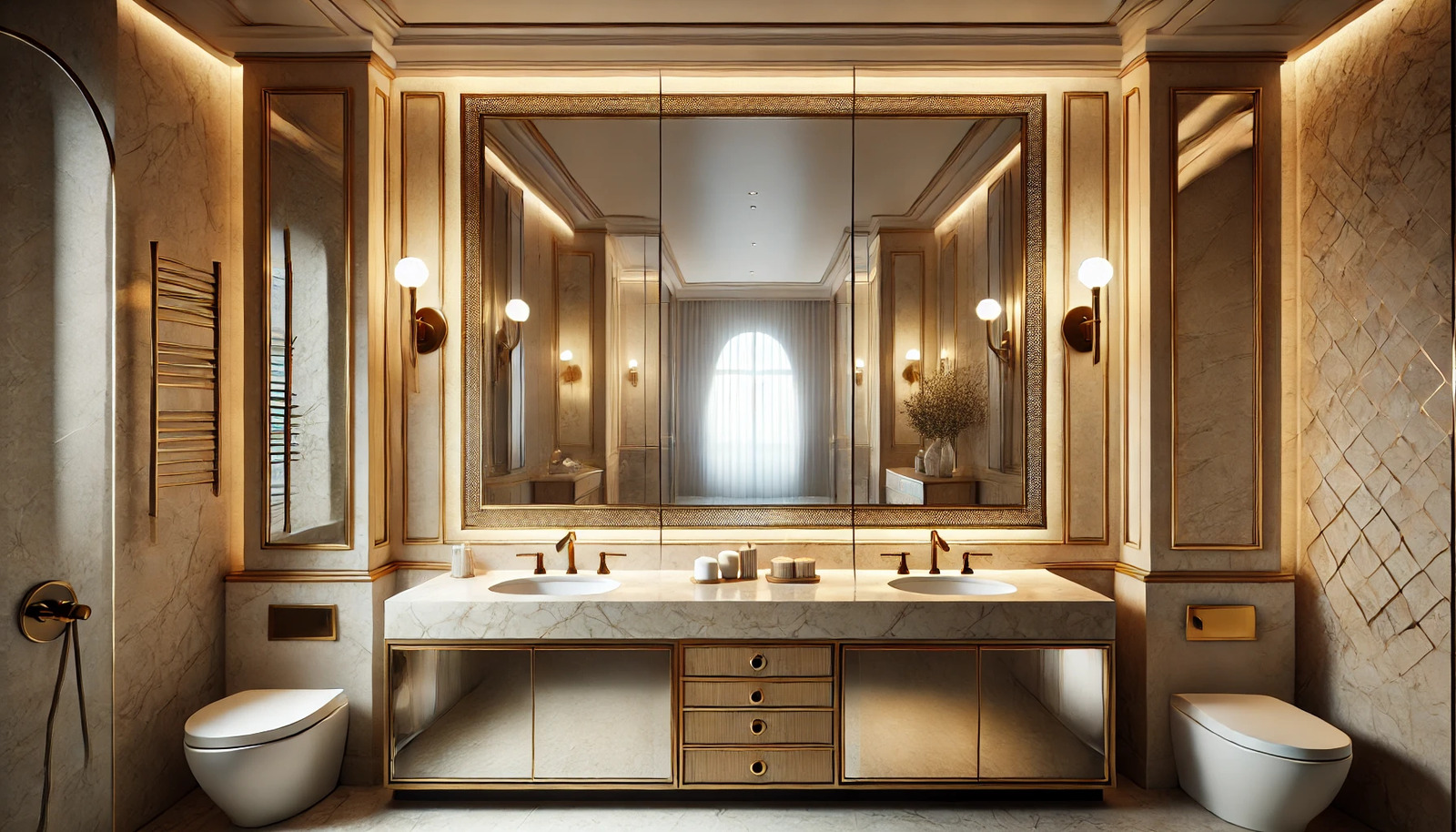 custom bathroom mirrors in your design