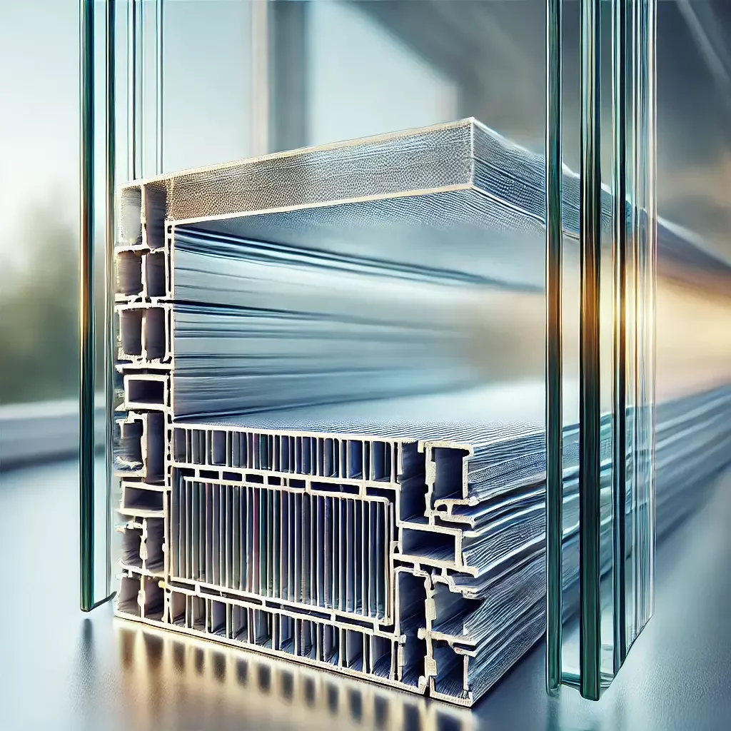 Double glazed glass
