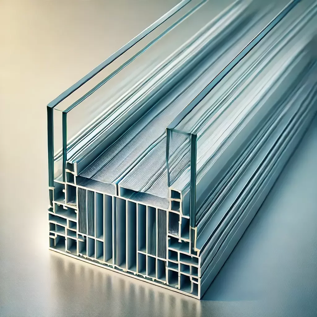 Double glazed glass