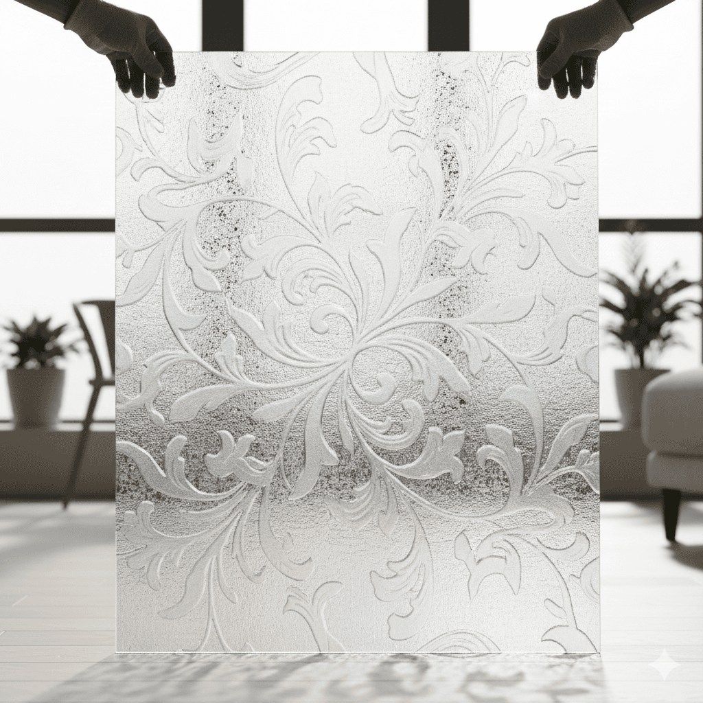 Decorative Textured Glass Supplier in Swaffham