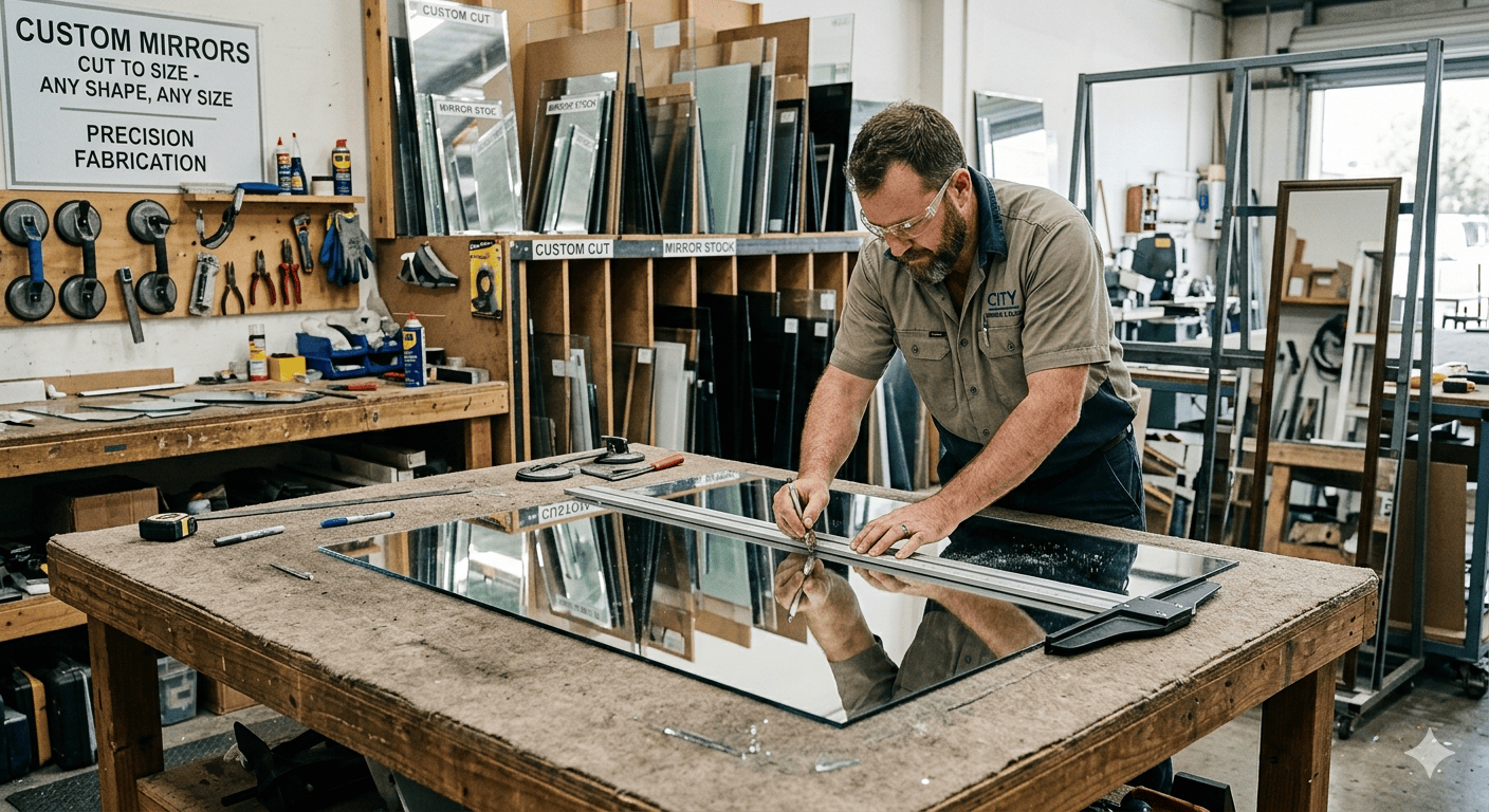 Custom Mirrors Cut to Size Supplier in Fakenham