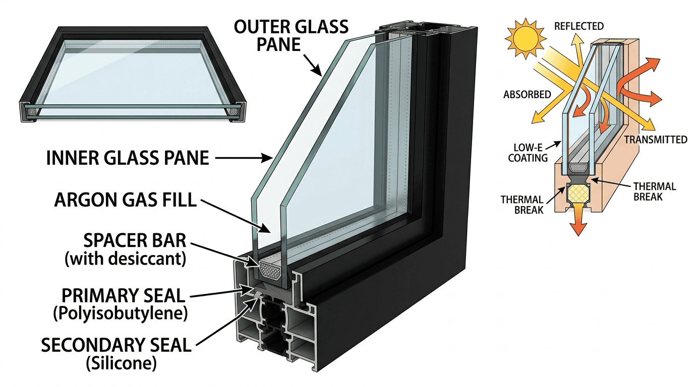 Double Glazed Glass Supplier in Basildon
