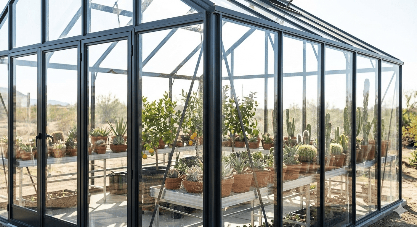 Greenhouse Glass Supplier in Wisbech
