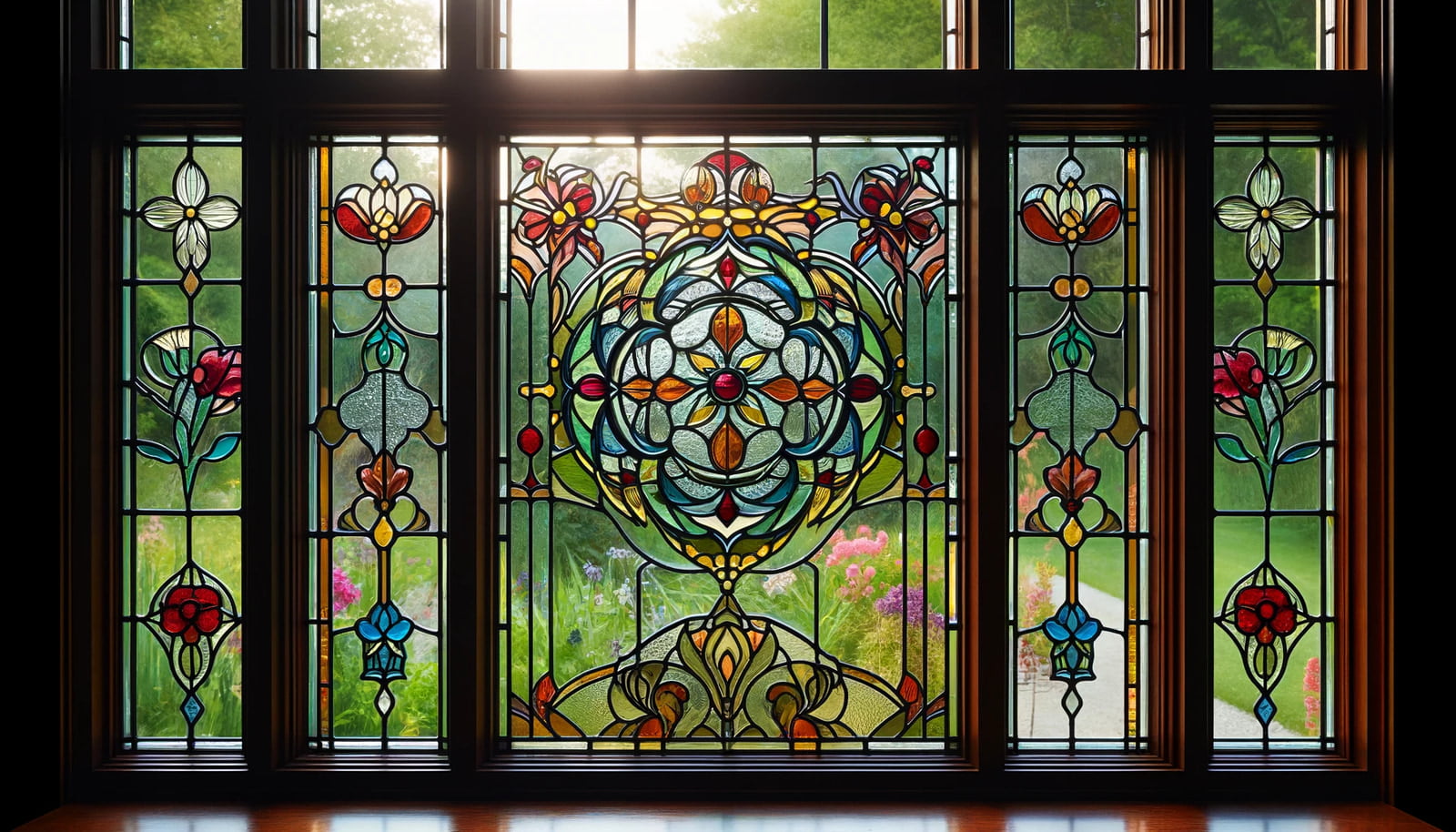 Leaded Glass Window