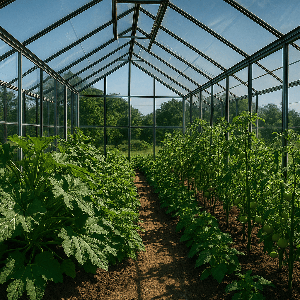 Greenhouse Glass Supplier in Manningtree
