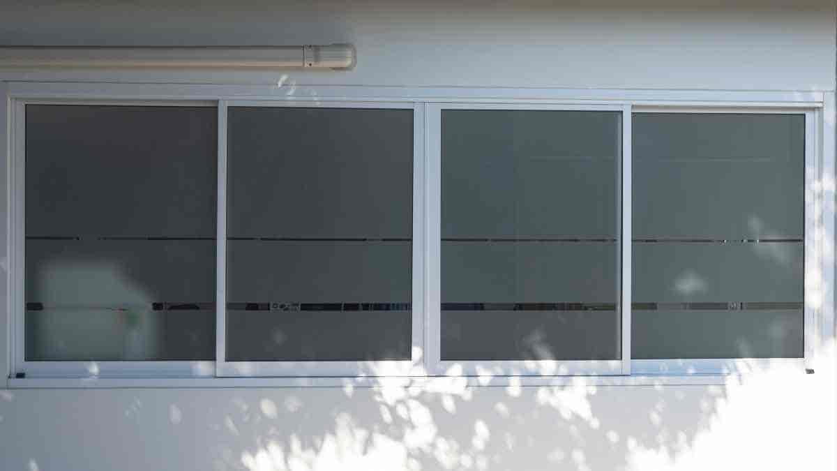 Privacy Sandblasted Glass