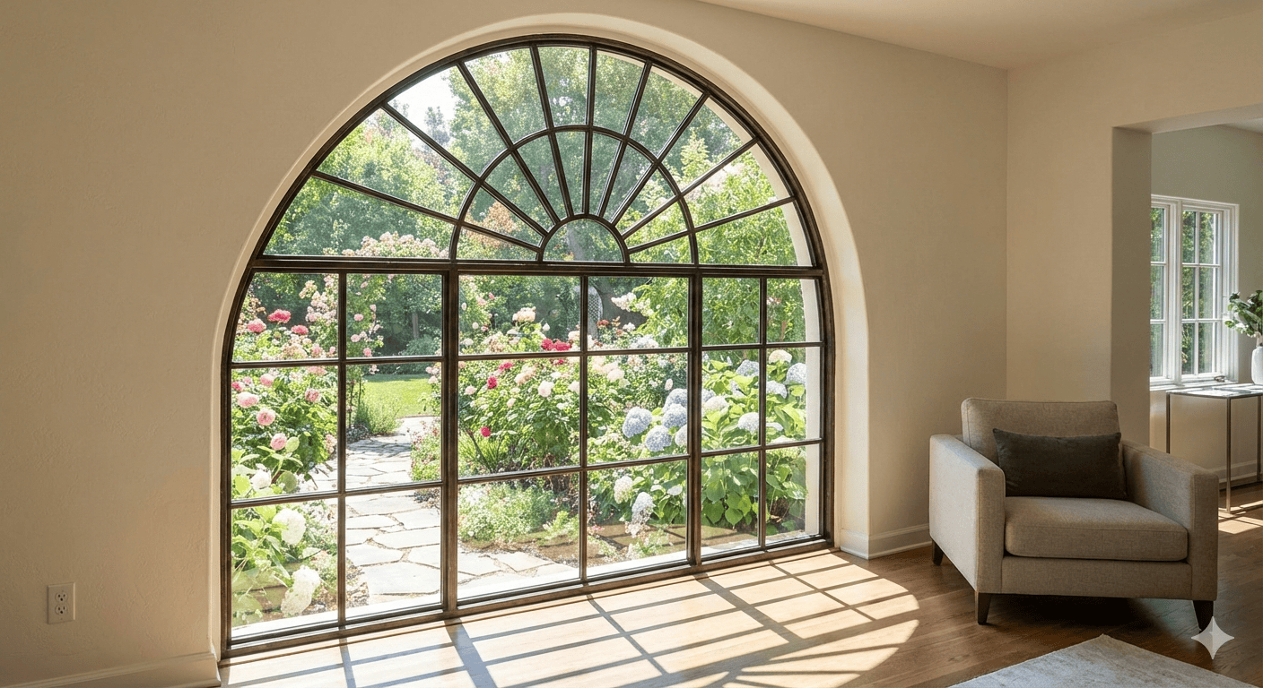 Sunburst Georgian Grille Glass Supplier in March UK