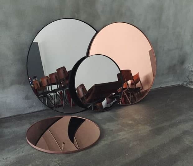custom coloured mirror