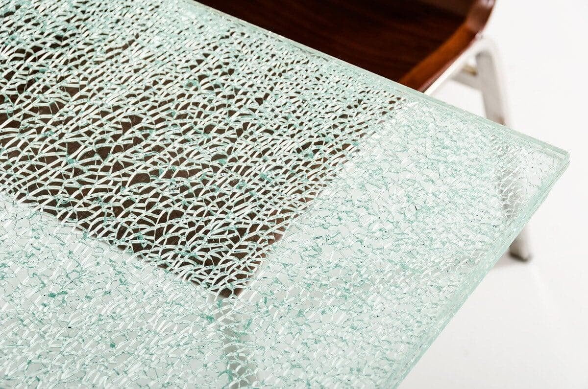 decorative crackle glass