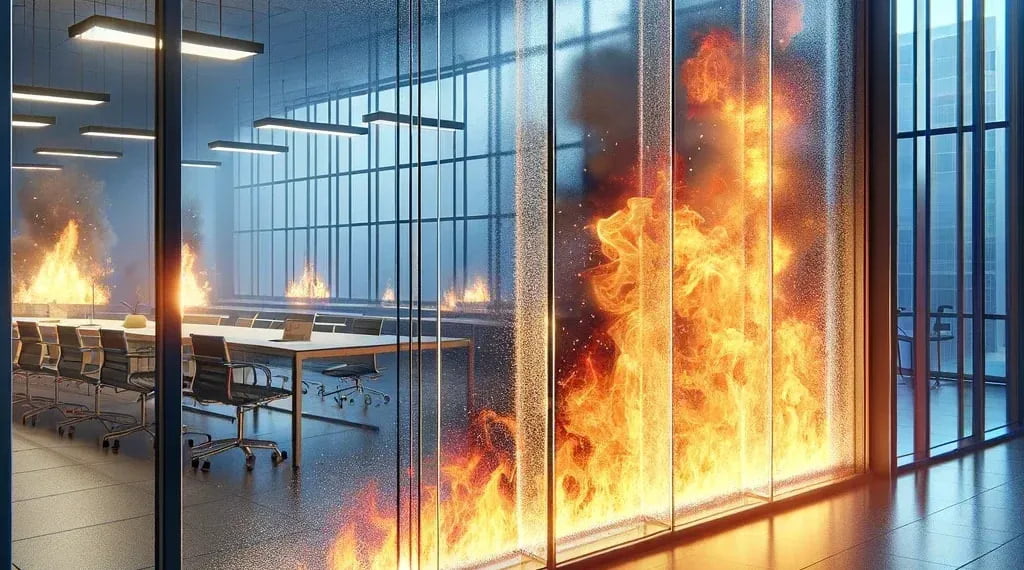 fire rated glass panels