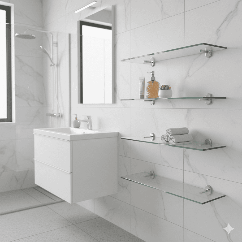 Bathroom Glass Shelf Supplier in Peterborough